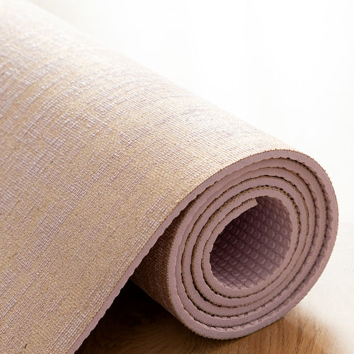 Jute Yoga Mat -Natural, Non-Slip & Eco-Friendly